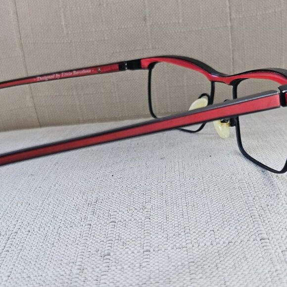 Etnia designed by Etnia Barcelona Women Eyeglasses Frame Black/Red AKITA Glasses - Picture 8 of 12